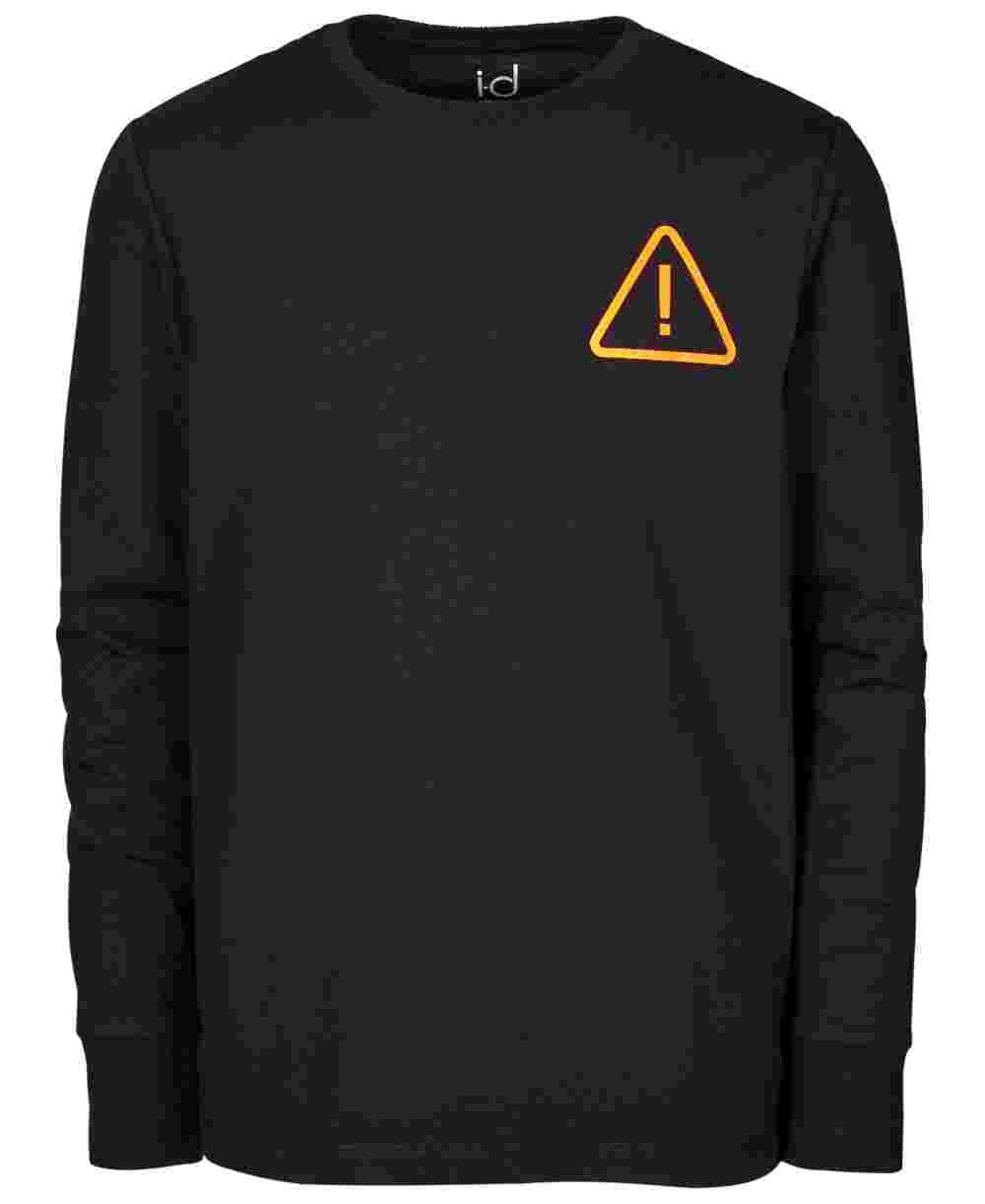 Ideology Boy's Graphic Print T Shirt Black Size X-Large