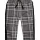 First Impressions Baby Boy's Velvet Stripe Plaid Pants Gray Size 0-3 M