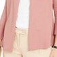 Alfani Women's Snap Sleeve Cardigan Pink Size Petite L