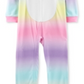 Carter's Little & Big Girl's 1 Pc Hooded Unicorn Fleece Pajamas White Size 8