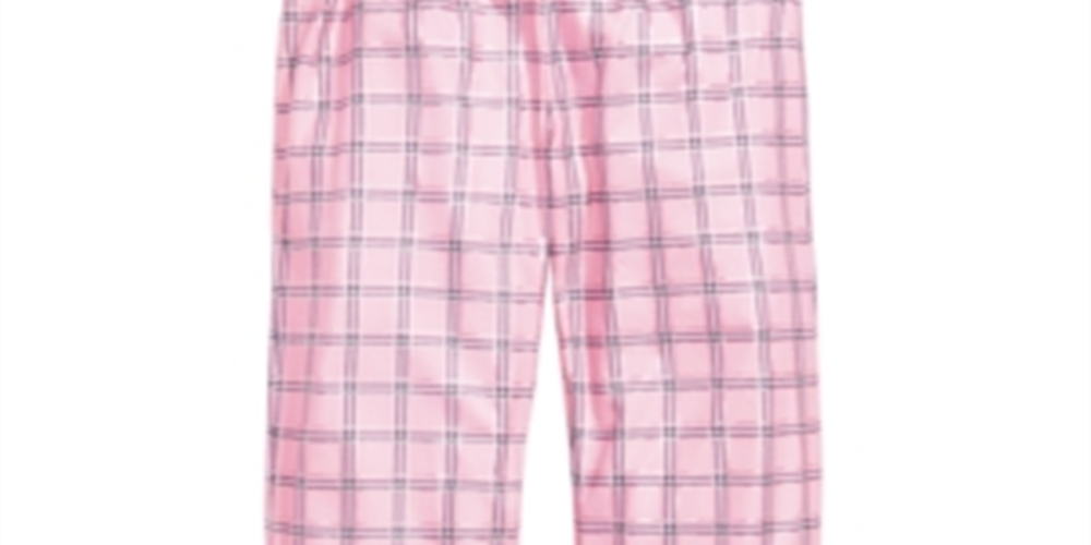 Max & Olivia Little & Big Girl's Plaid Pajama Pants Pink Size -S 6/6X
