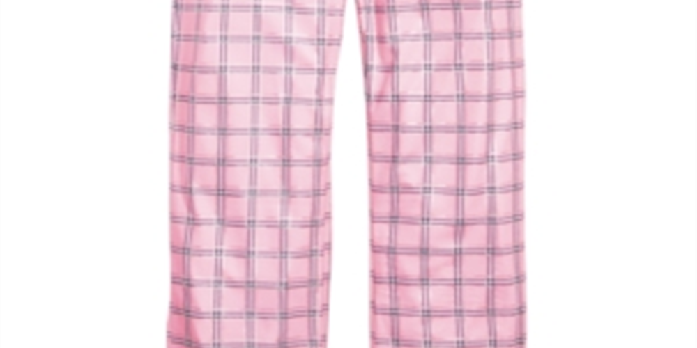 Max & Olivia Little & Big Girl's Plaid Pajama Pants Pink Size -S 6/6X