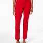 Charter Club Women's Lexington Straight Leg Jeans Red Size 4