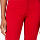 Charter Club Women's Lexington Straight Leg Jeans Red Size 4