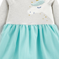 Carter's Toddler Girl's Unicorn Tutu Dress Blue Size 4T