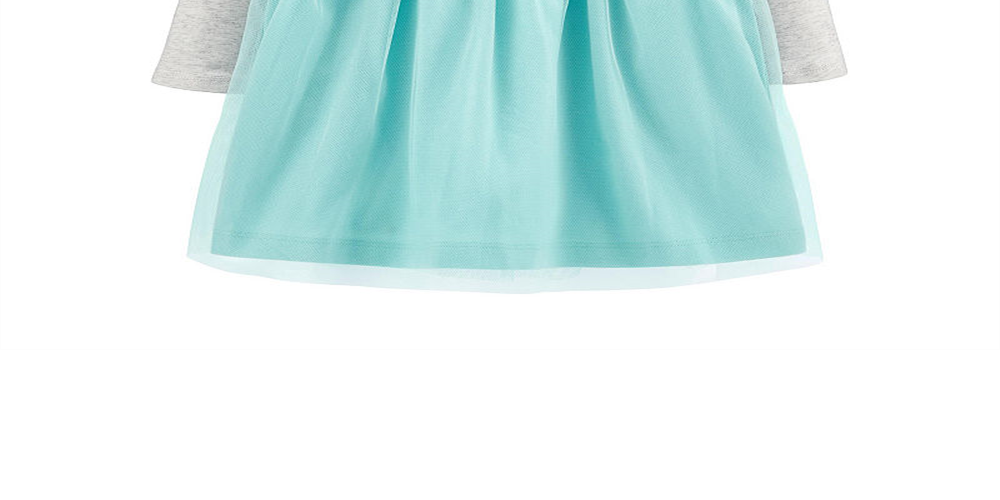 Carter's Toddler Girl's Unicorn Tutu Dress Blue Size 4T