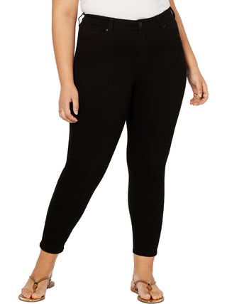 Celebrity Pink Junior's Pocketed Push up Jeans Black Size 14