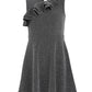 Epic Threads Toddler Girl's Ruffle-Front Metallic Dress Black Size 4T