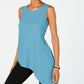 Alfani Women's Sleeveless Tank Wear to Work Top Blue Size Petite Large