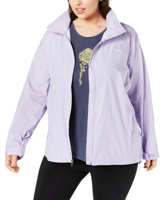 Columbia Women's Switchback Rain Jacket Purple Size 3X