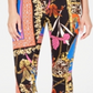 Thalia Sodi Women's Solid Color Pull on Leggings -Black Multi  Size Small