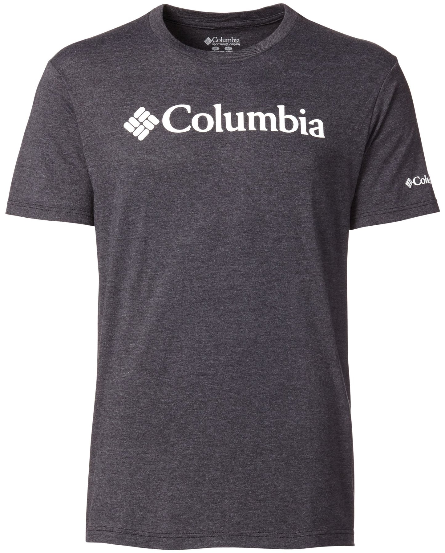 Columbia Men's Franchise Short Sleeve T-shirt - Charcoal Heather Size M