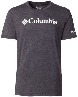 Columbia Men's Franchise Short Sleeve T-shirt - Charcoal Heather Size M