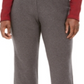 Karen Scott Women's Microfleece Pants Gray Size Petite XL