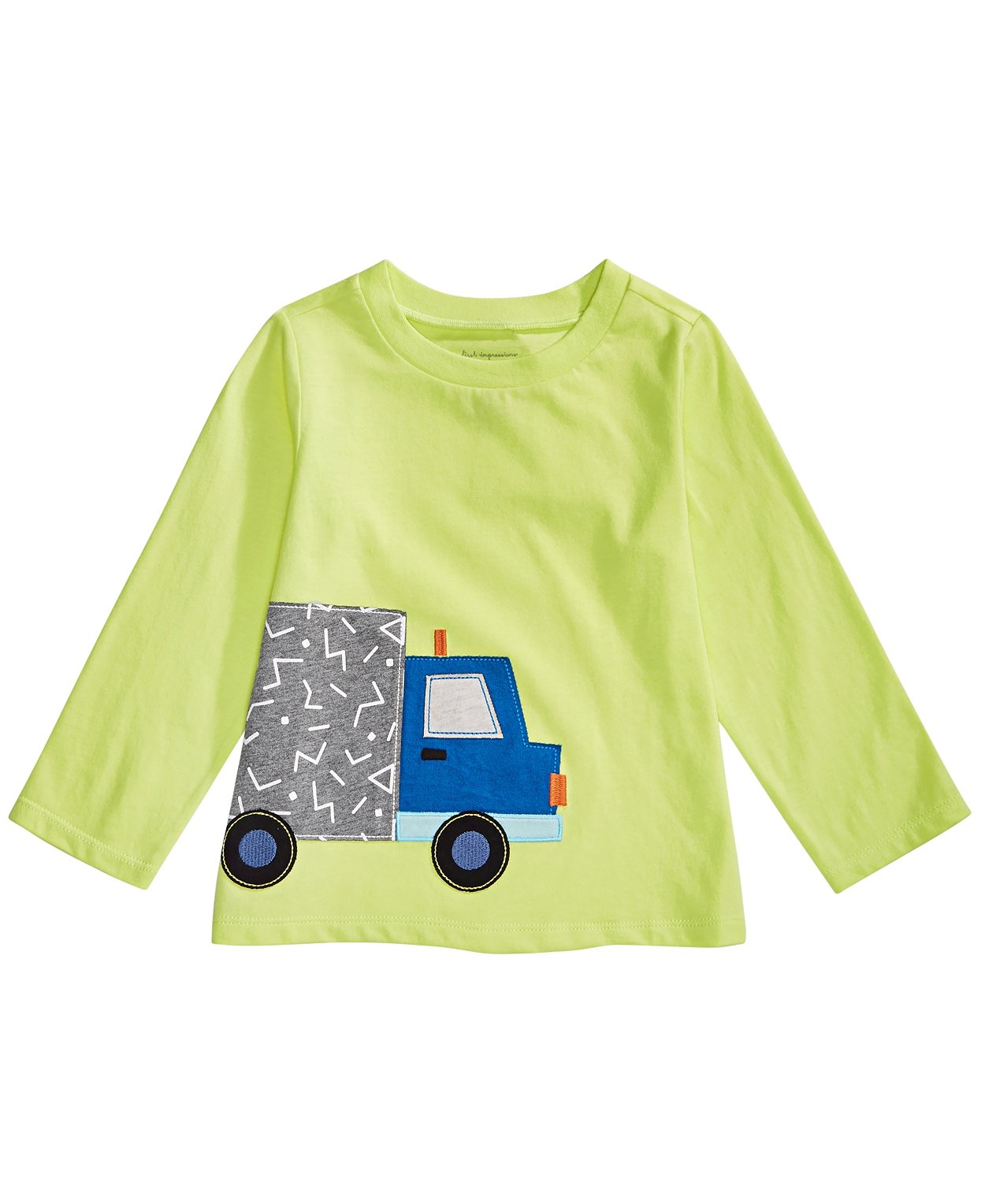 First Impressions Big Kid Boy's Truck Print T-Shirt Green Size 3-6MOS