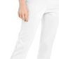 JM Collection Women's Tummy Control Hardware Trim Ankle Pants White Size XX-Large