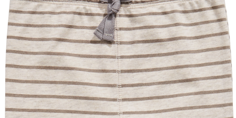 First Impressions Infant Boy's Striped Star Patch Jogger Pants Brown Size 6-9MOS
