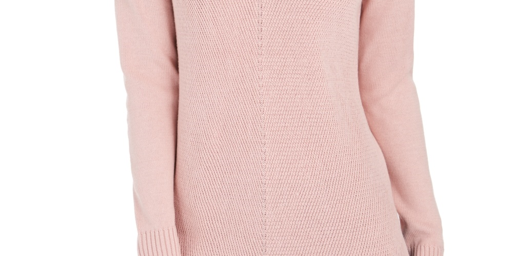 Charter Club Women's V-Neck Sweater Pink Size Large