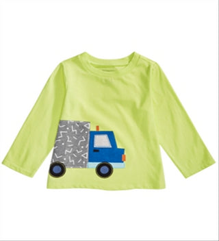 First Impressions Baby Boy's Truck Print T-Shirt Green Size 12MOS