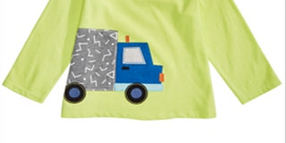 First Impressions Baby Boy's Truck Print T-Shirt Green Size 24MOS