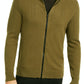 INC International Concepts Men's Samuel Zip Front Cardigan Green Size XXL