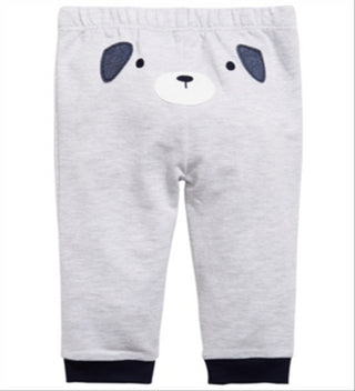 First Impressions Baby Boy's Puppy Jogger Pants Gray Size 6-9MOS