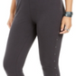 Style & Co Women's Studded Seam Leggings Grey Size XL