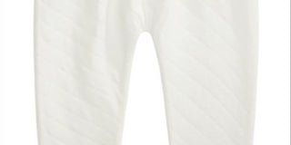 First Impressions Baby Girl's Quilted Pants White Size 0-3 M