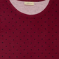 Style & Co Women's Dot-Print Flutter-Sleeve Top  Red Size Large