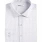 Bar III Men's Collared Classic Fit Dress Shirt White -Green Size 32X33