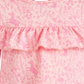 First Impressions Baby Girl's Enchanted Print Ruffle Dress Pink LilY Size 0-3MOS