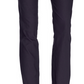 Charter Club Women's Cambridge Tummy Control Slim Leg Pants Navy Size 22X5