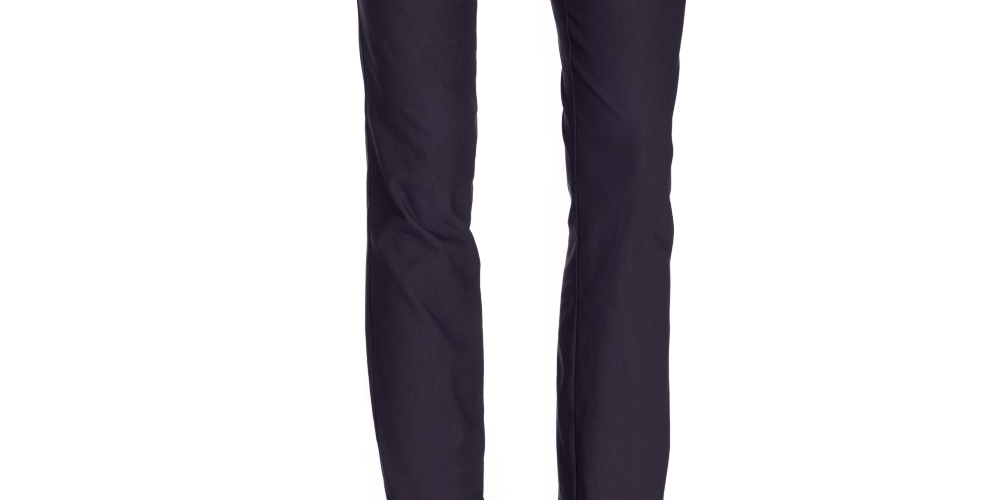 Charter Club Women's Cambridge Tummy Control Slim Leg Pants Navy Size 22X5