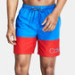 Calvin Klein Men's Logo Swim Trunks Orange Size XX-Large