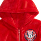 Disney Little Girl's Minnie Mouse Zip Woobie Hoodie Red Size 4