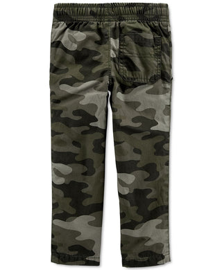 Carter's Baby Boy's Jersey-Lined Camo Pants Green Size 3MOS