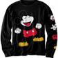 Disney Toddler Boy's Laughing Mickey Mouse T-Shirt Black Size 2