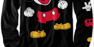 Disney Toddler Boy's Laughing Mickey Mouse T-Shirt Black Size 2