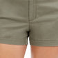 Style & Co Women's Chino Shorts Green Size 8