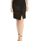 Anne Klein Women's Black Above The Knee Pencil Wear To Work Skirt Black Size 8