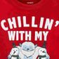 Carter's Toddler Boy's Snowmies-Print Layered-Look Cotton T-Shirt Red Size 2T