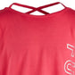 Ideology Big Girl's Graphic-Print Strappy-Back T-Shirt  Pink Size Large