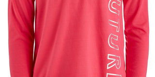 Ideology Big Girl's Graphic-Print Strappy-Back T-Shirt  Pink Size Large