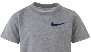 Nike Little Boy's Elite Pod Logo-Print T-Shirt Gray Size 7