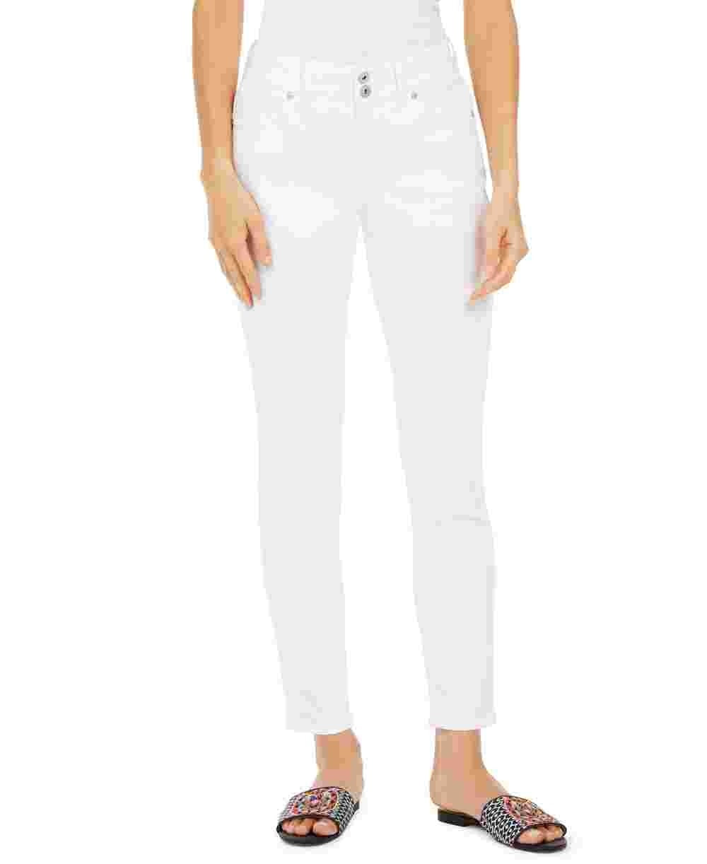Style & Co Women's Skinny Curvy Jeans White Size 6