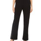 JM Collection Women's Crepe Embellished Pants Black Size X-Small