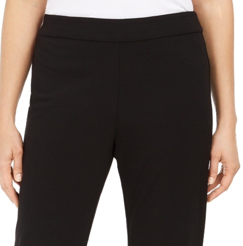 JM Collection Women's Crepe Embellished Pants Black Size X-Small