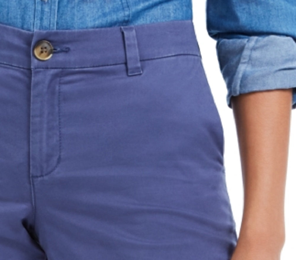 Style & CoWomen's Chino Shorts Blue Size 8