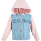 First Impressions Baby Girl's Hooded Denim Jacket  Blue Size 3-6MOS