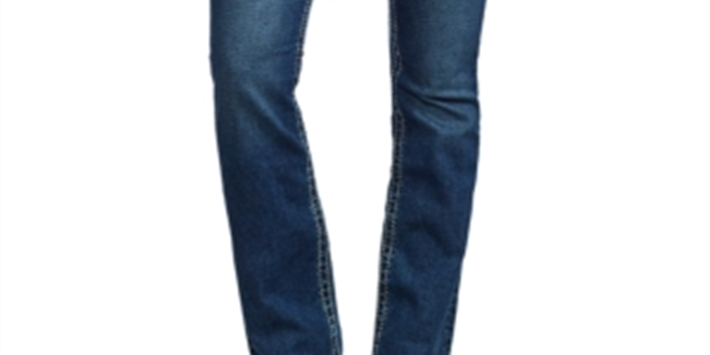 True Religion Women's Becca Big T Bootcut Jeans Blue Size 28